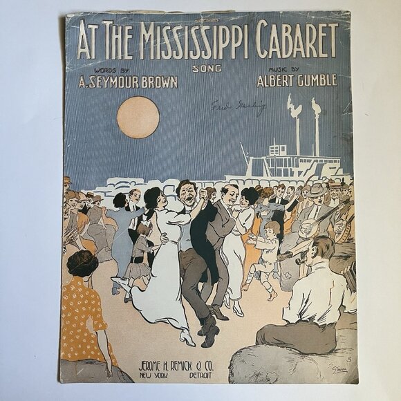 1910s Vintage Sheet Music Everybody's Doin' It Now - Ragtime Violin - Picture 10 of 16